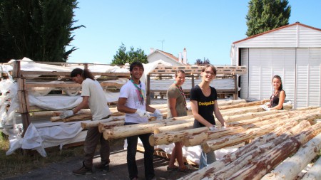 Merci à Auriane, Pauline, Gaspard, Maxence et Théophile qui sont venus nous prêter main forte.